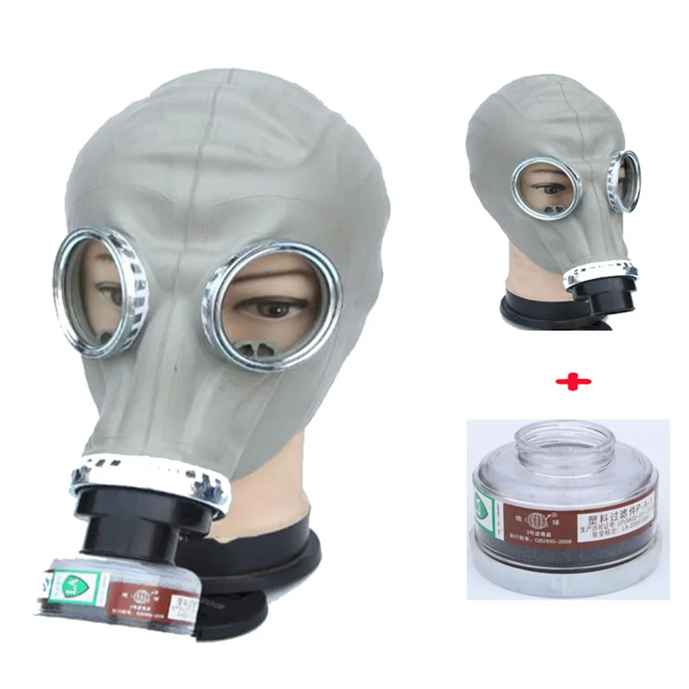 Full Face Respirator 2 in 1 Paint Spraying Military soviet Russian gas mask Chemcial Full Face Facepiece Industry Respirator