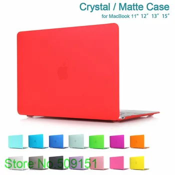 

Matte Cover Case Sleeve for Apple MacBook Air NEW Pro Retina 11" 12" 13" 15" Laptop Bag for Mac Book 11.6 13.3 15.4 A1706 A1708
