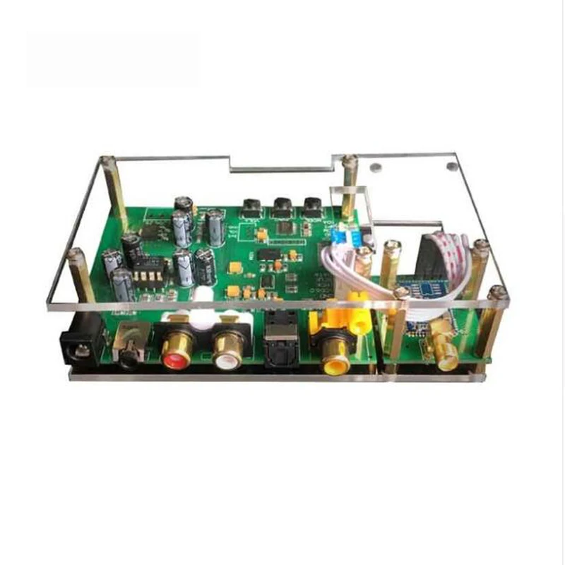 ES9038Q2M JRC5532 DAC I2S SPIDF CSR8675 aptx hd Bluetooth 5 0 модульный декодер плата в чехле с