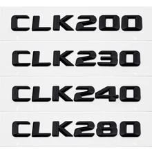Otomatik kuyruk dekoratif numarası amblemi araba styling arka Sticker Mercedes Benz CLK200 230 240 280 320 350 430 500 550 GLK W210