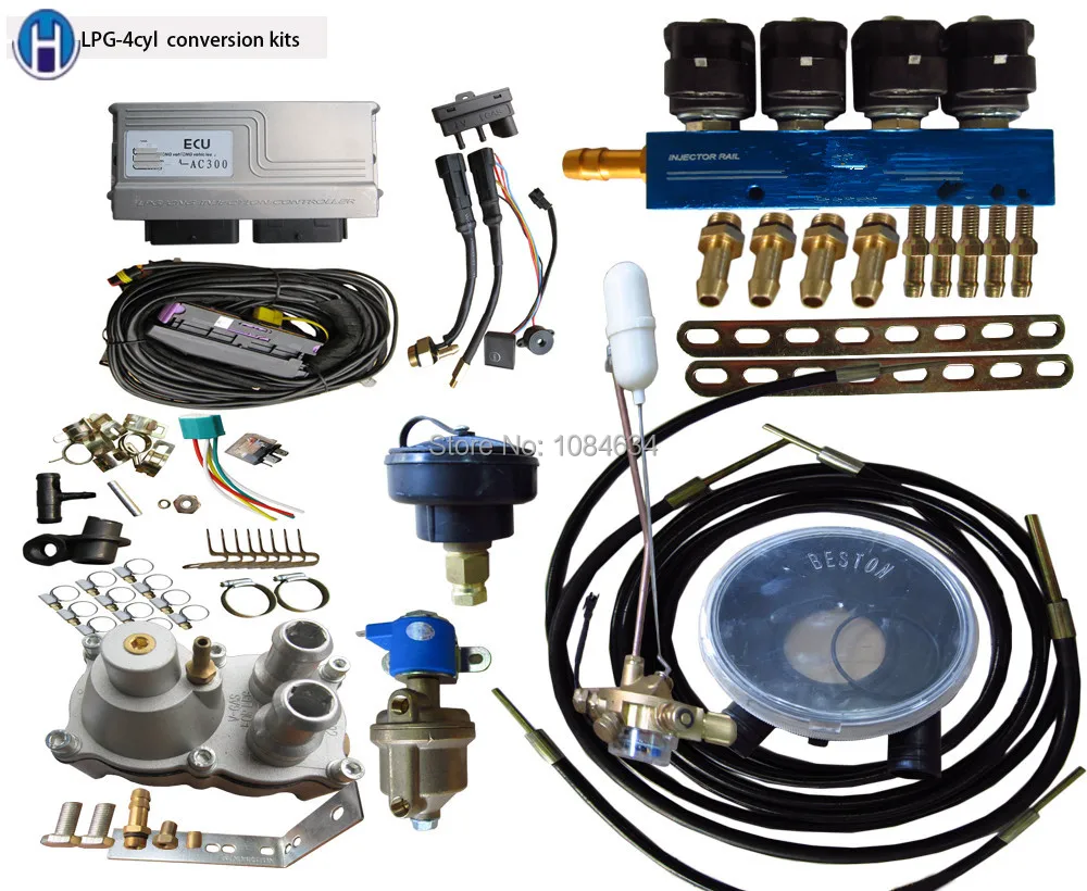 4 cylinder AC300 Car LPG conversion kitskit touchkit cannonkit precision AliExpress