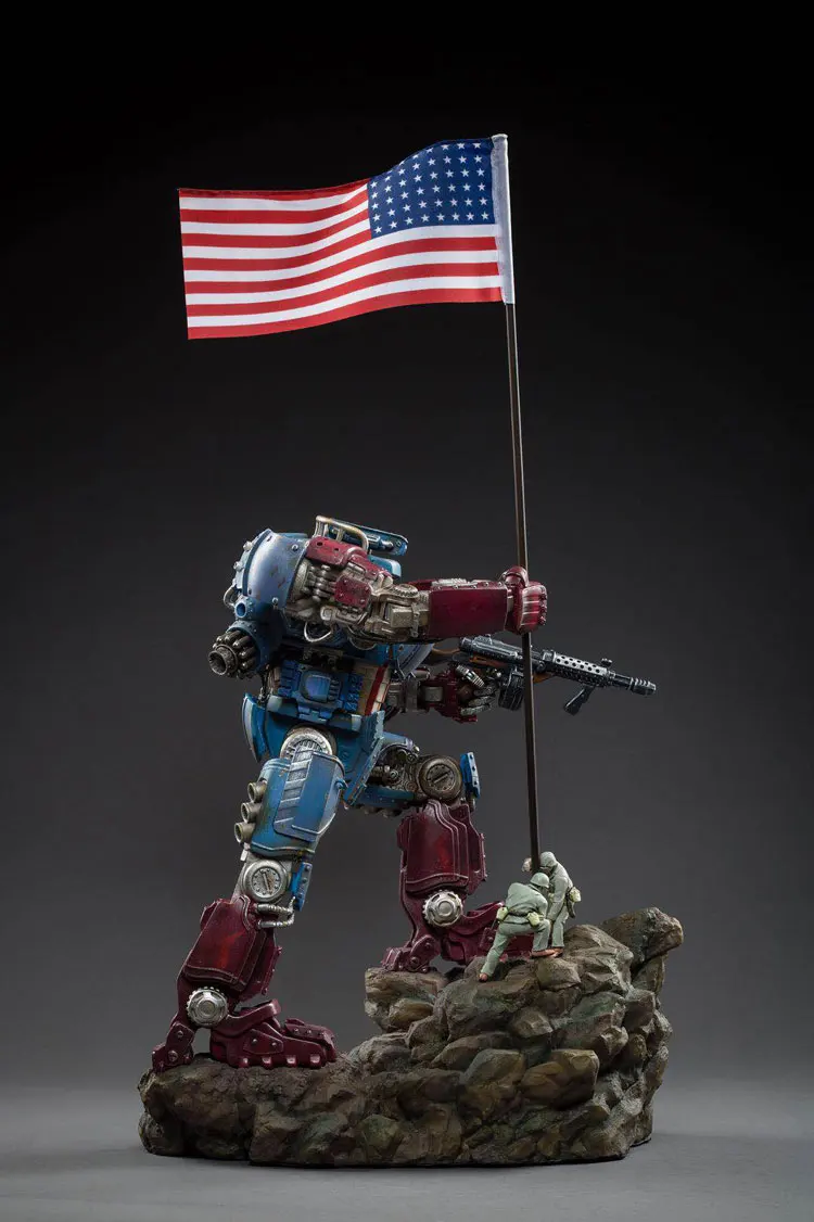 JOY TOY 1:25 фигурка робот Военная фигурка робот M75 MECHA pioneer Модель Кукла Mecha высота 27 см