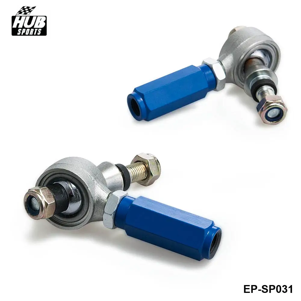 Racing Rear Suspension Adjustable Outer Tie Rod Ends (Pair) Fit For Nissan/Datsun 240SX 95-98 HU-SP031