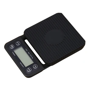 Image 1 - Portable Electronic Scale with Timer 3kg/0.1g LCD Digital Kitchen Coffee Scales Weighing tool libra Precision Jewelry Scale
