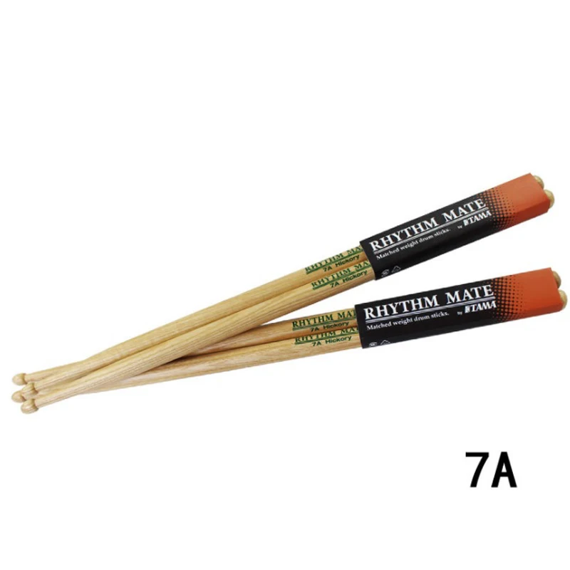 Барабанные палочки 5A & 7A жесткие деревянные барабанные Hickory студенческие