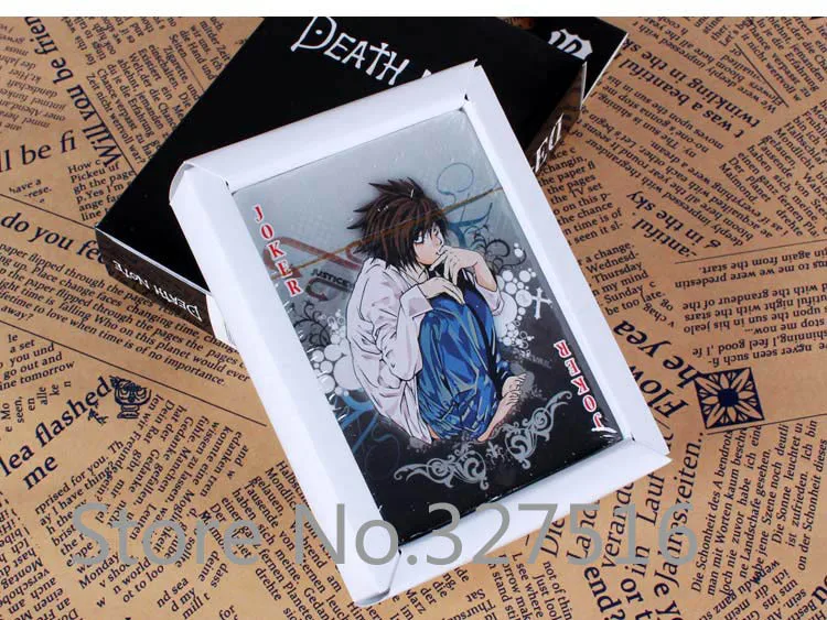 Новинка! 54 шт./компл. игральные карты из аниме Death Note бесплатная доставка|death note|anime