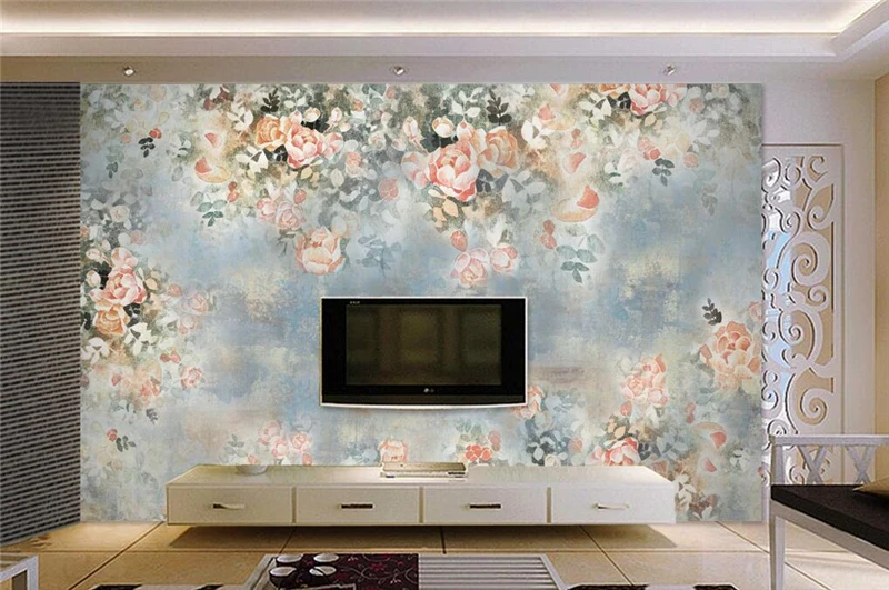 Wall Mural Wallpaper 3D Photo Wallpaper Bedroom Living Room Hotel Flower 3D Wall Mural Wallpaper Vintage Decorative Wall Sticker Wall Mural Wallpaper 3D Photo Wallpaper Bedroom Living Room Hotel Flower 3D Wall Mural Wallpaper Vintage Decorative Wall Sticker