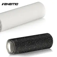 Vehemo автомобильный мобильный телефон ноутбук стикер s блестящая Алмазная пленка DIY Наклейка черный белый