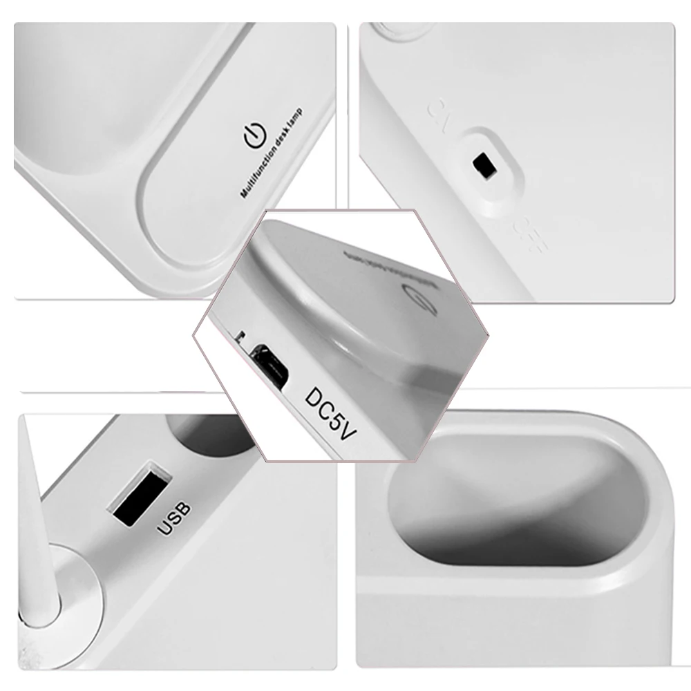 Перезаряжаемая Светодиодная лампа настольная Сенсорная Настольные лампы USB