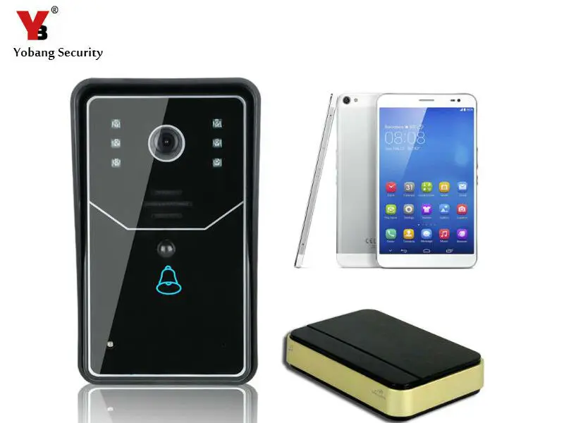 

Yobang Security WIFI Video Door Phone Doorbell Video Intercom Interphone Visiophone Sans Fil.Door Viewer Video Doorphone Camera