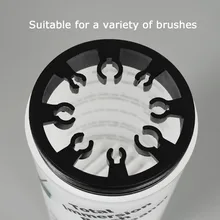 Дизайн ногтей ручка Щетка Очиститель держатель для снятия макияжа Кисти очистки чашки Контейнер Прямая поставка