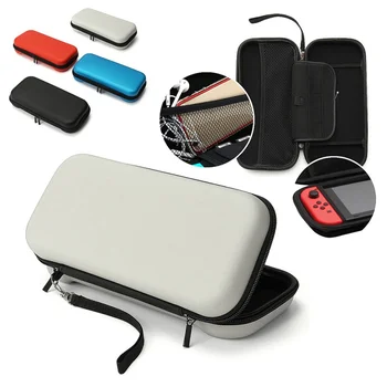 

Protective Hard Storage Case Cover Shell Pouch With Hand Rope Controllers Accessories For Nintend Switch Console 3D Molded EVA