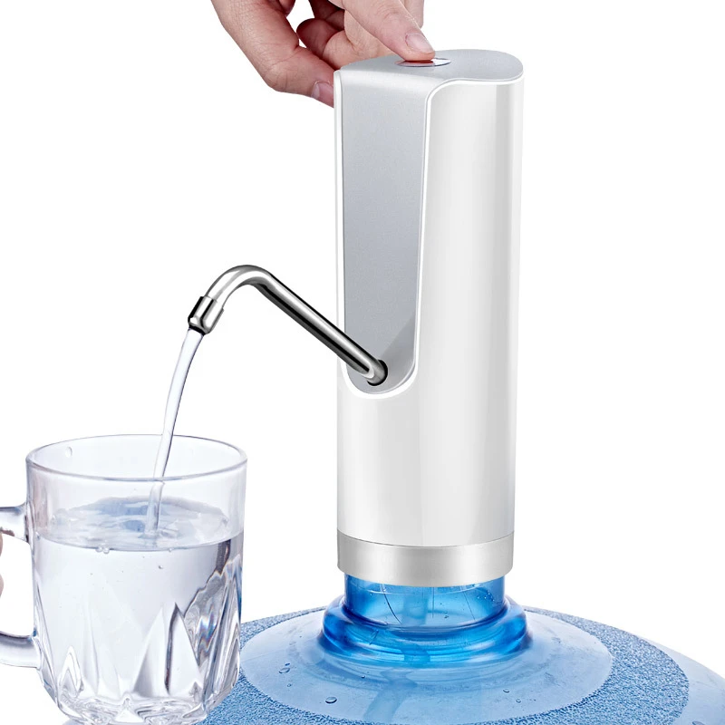 USB Charging Water Dispenser Electric Water Bottle Pump Dispenser Portable Drinking Water Bottles Faucet Drink Barreled