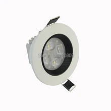 10 шт./лот 4 Вт LED Цвет temp Регулируемый двойной белый светильник круглый Цвет Изменение лампа