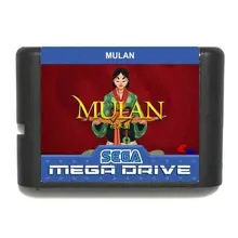 Mulan 16 бит MD игровая карта для sega Mega Drive для Genesis