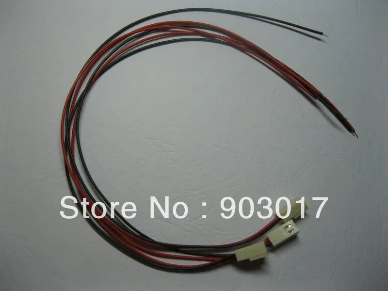 24 шт. в партии 2510 шаг 2 54 мм контактный разъем с 26AWG 300 кабель 2P высокое качество