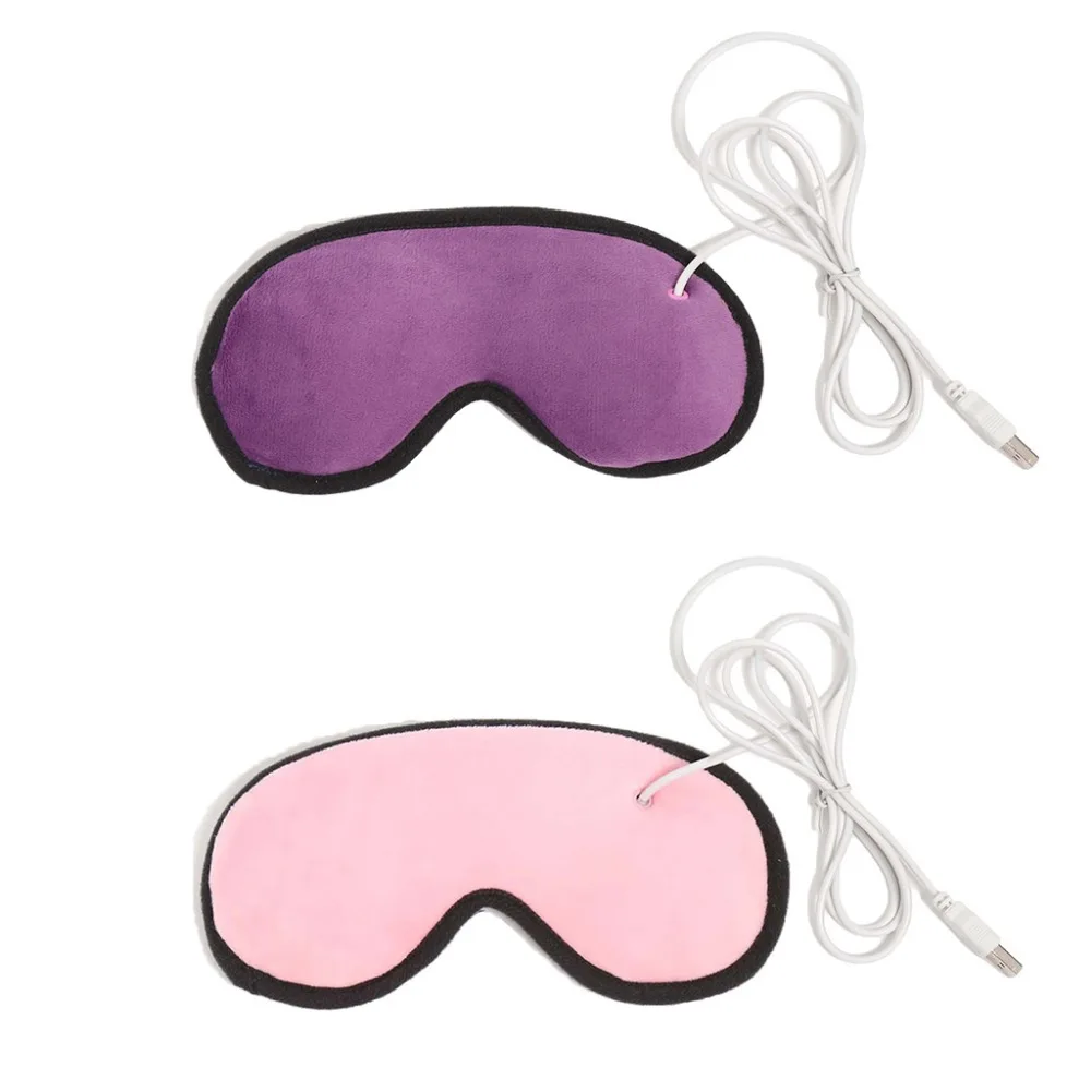 ZLROWR USB электрическое Отопление Дальнего Инфракрасного маска для глаз горячий компрессионный маска для глаз аксессуары для сна Eyestrain gai