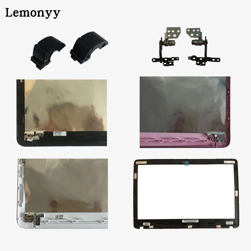 Для sony Vaio SVF1521AGXB SVF154 SVF153A1YM SVF153B1Y SVF1521T2EB верхняя крышка для ЖК-дисплея/Передняя панель lcd не Сенсорная/петли крышки