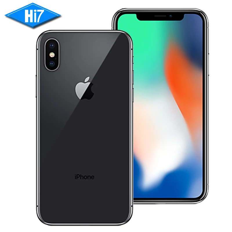 Новые оригинальные Apple iphone X 6 4G B/256 ГБ Встроенная память 3 ГБ Оперативная память Face ID 12MP 5,8 дюймов 2716 мАч гекса Core iOS 4G LTE Smart разблокировки