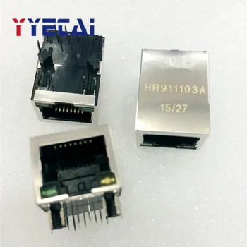 

YongYeTai HR911103A built-in network transformer with RJ-45 connector with light network transformer Free shipping