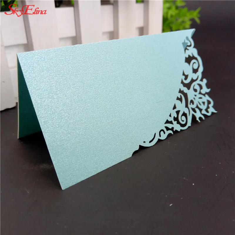 100pcsLot Hollow out Luxury Table Name Place Cards Wedding Christmas Birthday Party Invite Cards Table Decoration Favor5zSH870 (28)