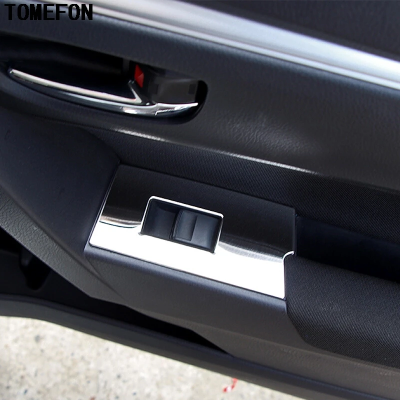 11 шт. кнопки для Toyota Corolla 2014 из нержавеющей стали|door air vents|interior door framesair condition roof |