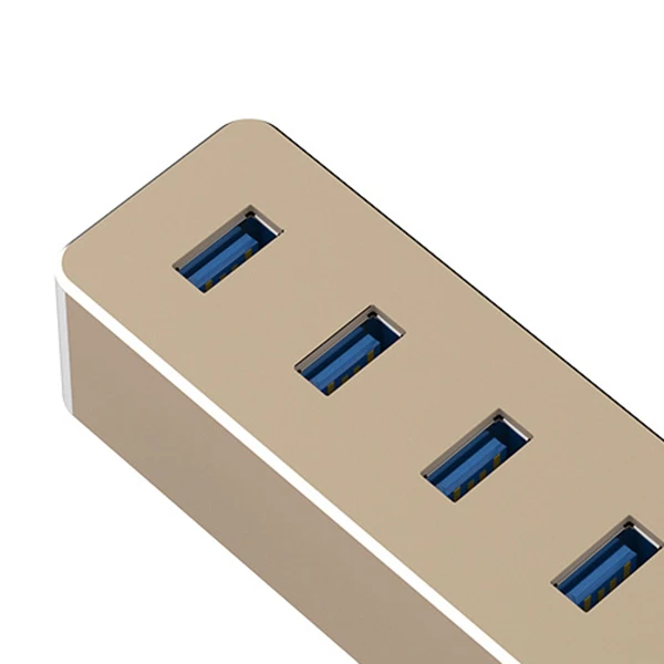 4-Port USB Hub Splitter High Speed Transmission GNS-S01 New Four Aluminum Alloy 3.0 USB Hub