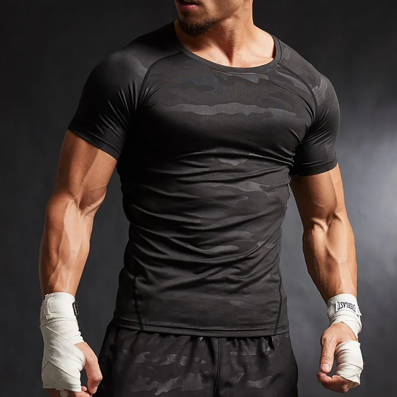 

Alharbi Reday stock 2019 Summer Short Sleeve Sports Fitness Workout Running T-Shirt