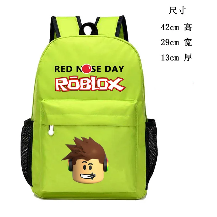 

Backpack Roblox RED ROSE DAY Cartoon Children School Bag Backpacks Boys Girls Book Rucksacks Action Figure Toys Kids Party Gifts
