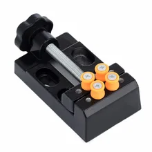 1 шт. плоская мини-скамья для резьбы, зажим для сверла, пресс, ручной микро-зажим с 4 винтами и 4 установочными чехлами для инструментов DIY