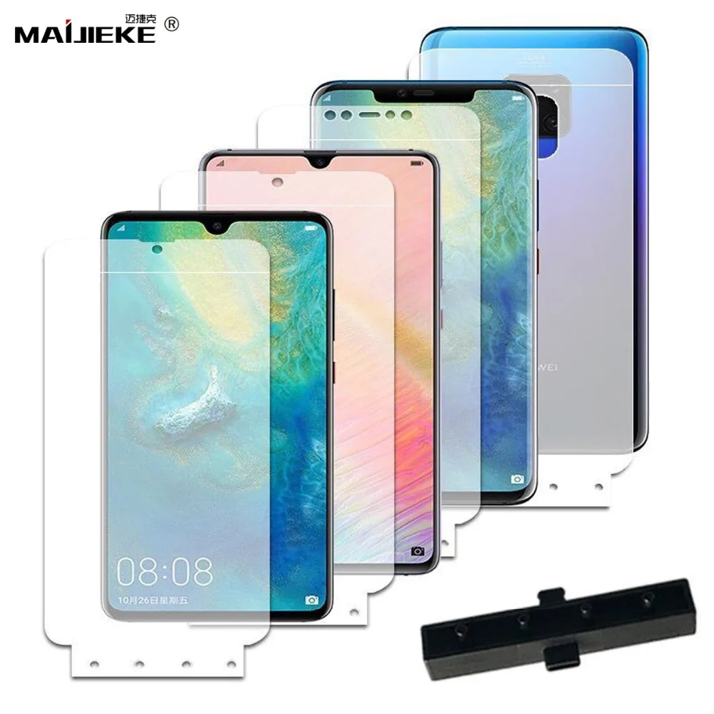 Гидрогелевая нано-пленка для Huawei Mate 20 Pro Lite 20X 10 защитная пленка экрана P20 полное