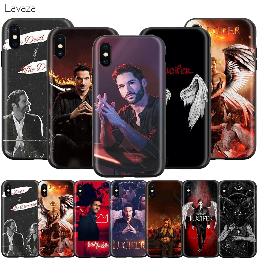 

Lavaza Degenerate Angel Lucifer Case for iPhone 11 Pro XS Max XR X 8 7 6 6S Plus 5 5s se