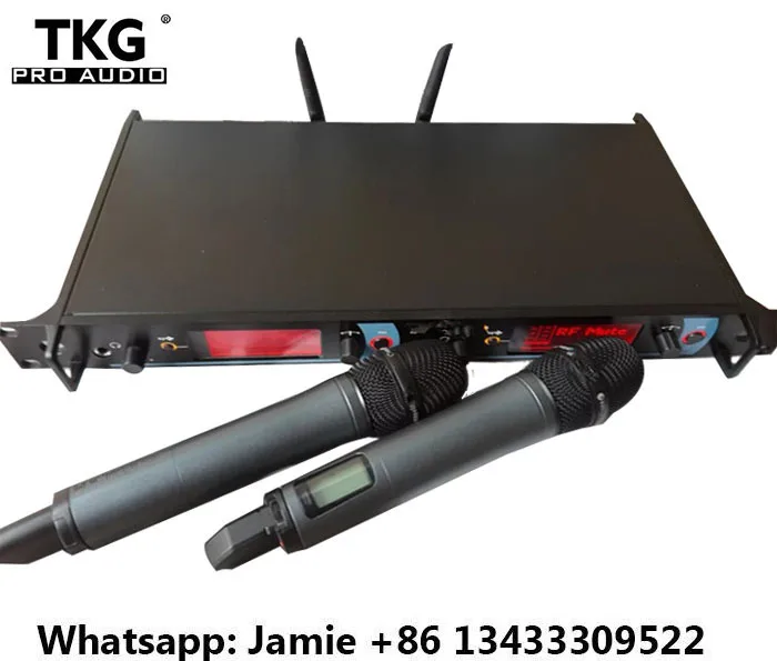 Профессиональная Беспроводная микрофонная система dual two uhf EM2050 SKM9000 G3 микрофон