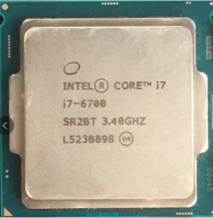 Процессор Intel Core i7 6700 3,4 ГГц/8 Мб кэш-памяти/четырехъядерный/Socket LGA 1151/четырехъядерный/настольный I7-6700 cpu 6700