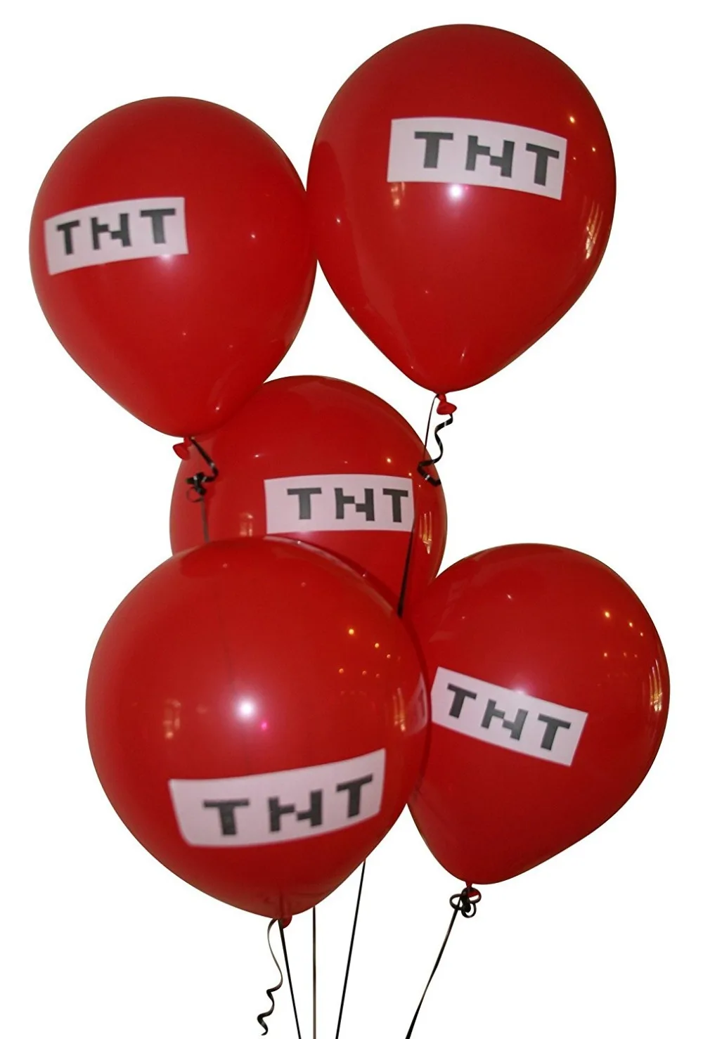 

Minecraft Pixelated Red TNT Balloon Latex Party Balloons - 50 Count