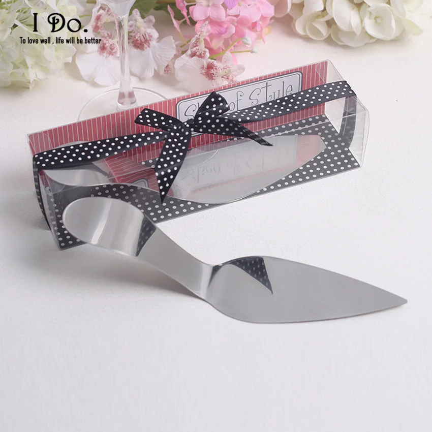 Free Shipping Shoe Cake Server Wedding Favors And Gifts
