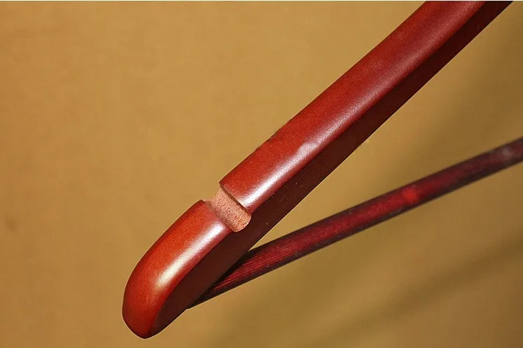 [ ] бордовая Противоугонная деревянная вешалка для использования в отеле, с круговой крюк(8 шт./лот