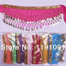 Детский пояс-цепочка на бедро, Детский пояс для танца живота, индийский пояс для танцев