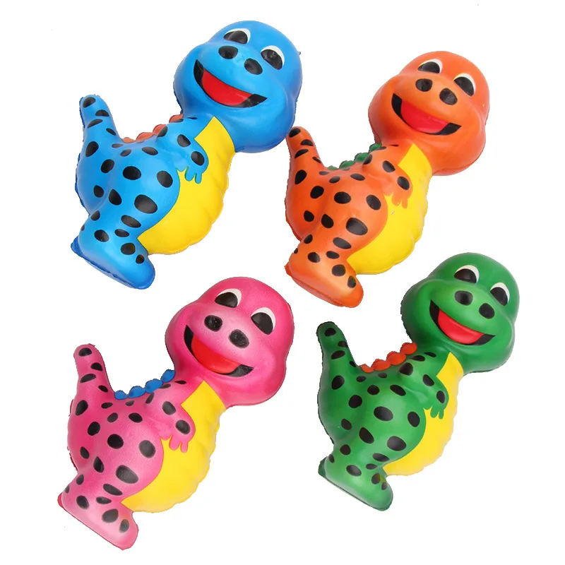 4 шт. jumbo Squishy антистресс развлечения сквиш животные мир Юрского периода динозавр