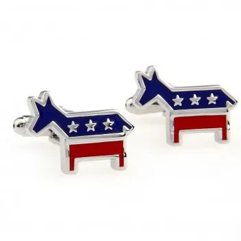 

Democratic Cufflink Cuff Link 15 Pairs Wholesale Free Shipping