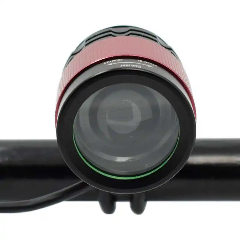 Best WasaFire XM-L U2 2000lm bicycle light LED bike lights Cycling Frontlight Headlamp +6400mAh battery Headlight Flashlight Lamps 5