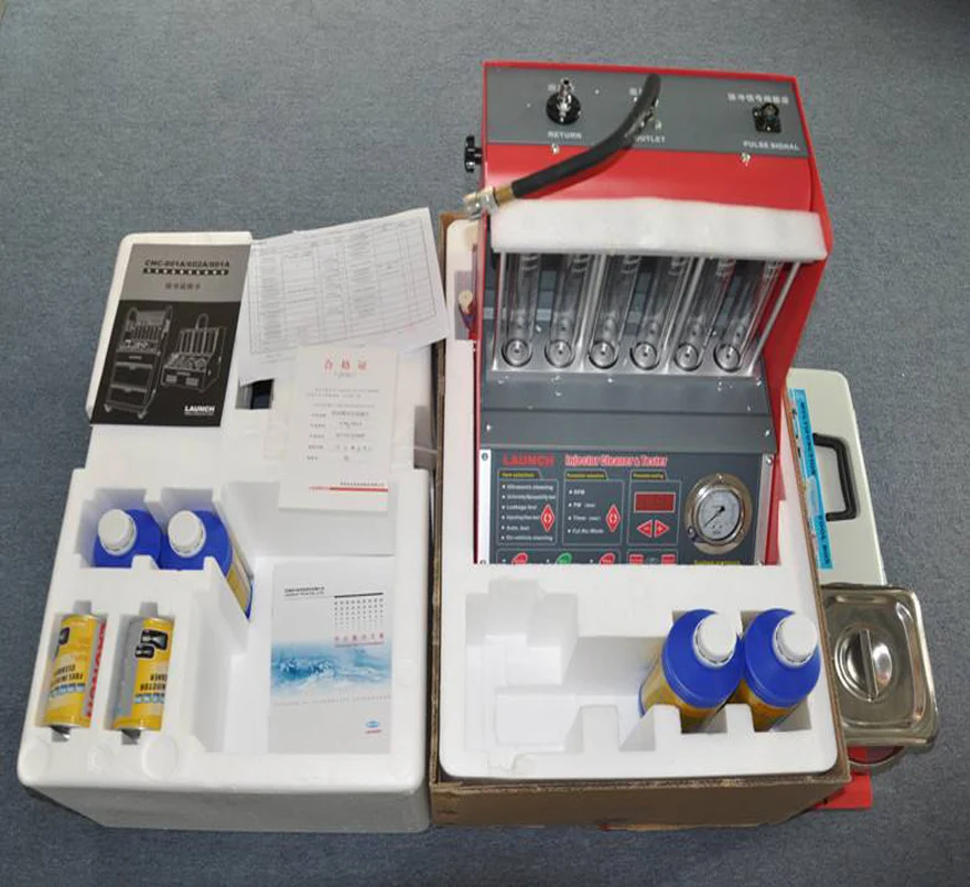 CNC602A Топливная форсунка тестера очиститель 220V/110V Старт автомобильной с