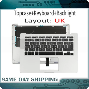 

New for Macbook Air 13'' 13.3" A1466 UK Top Case Topcase with Keyboard UK English+Backlight 2013 2014 2015 661-7480 069-9397