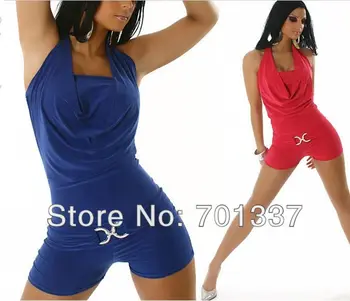 

2 Colors Sexy lingerie jumpsuit Club Wear Dance Party Dress Evening Dress M080