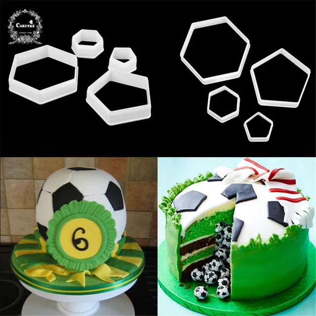 Aliexpresscom Buy Football Fondant Cutter Plastic Cutter Fondant
