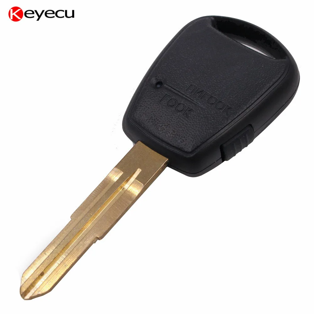 

Keyecu High Quality Remote Key Side 1 Button 433MHz ID46 for Hyundai Accent Uncut HYN12 Blade Remote Control Car Key Fob
