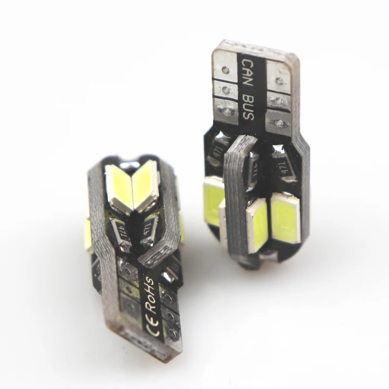 2 шт./лот T10 8 SMD 5630 LED Canbus автомобильные парковочные огни W5W 194 5730 Светодиодные