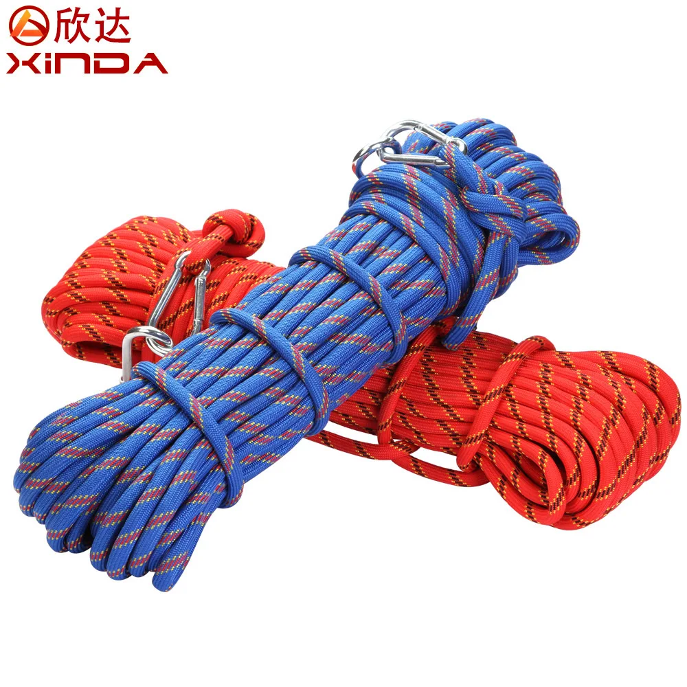 Hintha outdoor rescue rope climbing rope climbing rope insurance rope escape hiking survival gear bearing 300KG