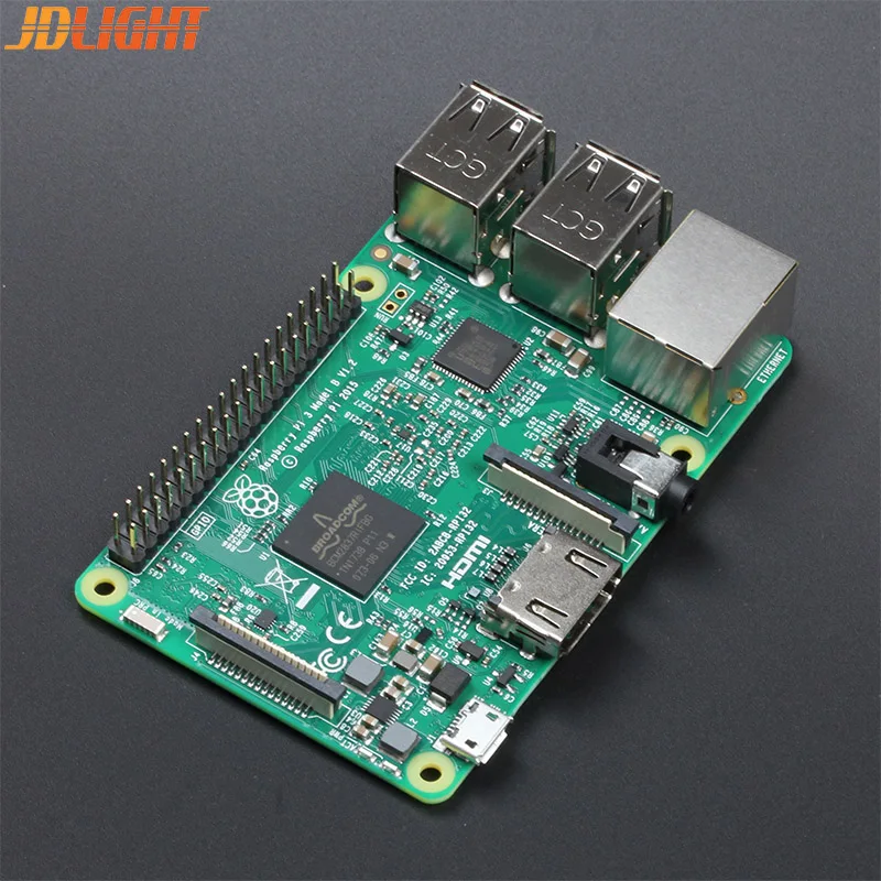 

New 2018 Original Raspberry Pi 3 Model B Plus / Pi 3 Model B, Ras Pi3 B+ / Pi3 B 1GB RAM LPDDR2 Quad-Core With Wifi Bluetooth