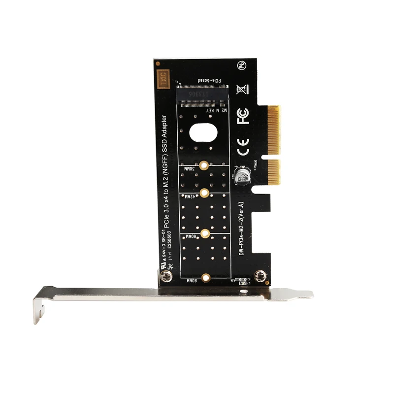 Адаптер DIEWU PCIE 4X к M.2 переходник NGFF SATA SSD III для карт|Платы расширения| |